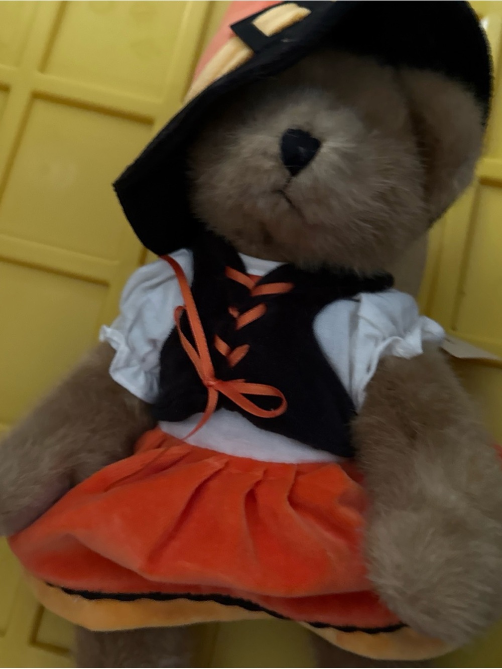 Rare Brand new CiCi Candy Corn Boyds Bear Halloween Witch - Picture 2 of 6